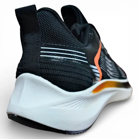 Zapatilla Hombre Running Ligera Negro New Walk - Imagen 2