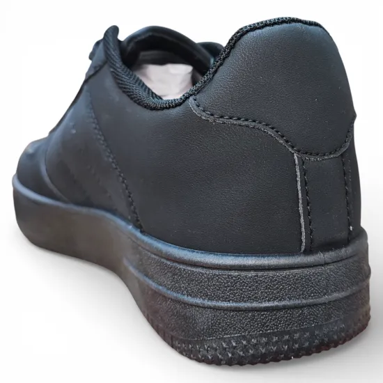 Zapatilla Juvenil Escolar Negro New Walk - Imagen 6