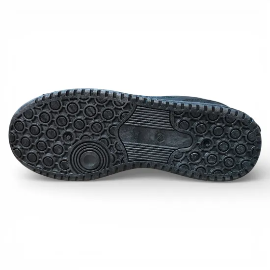 Zapatilla Escolar Juvenil Clásica Negro New Walk - Imagen 5