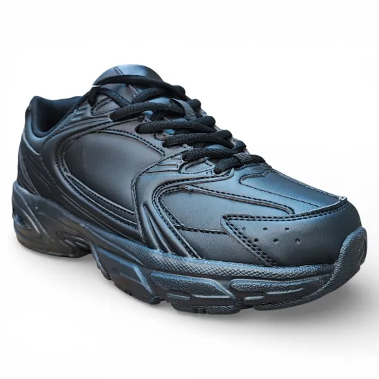 Zapatilla Mujer Urbana Con Amortiguación Negro New Walk - Imagen 2