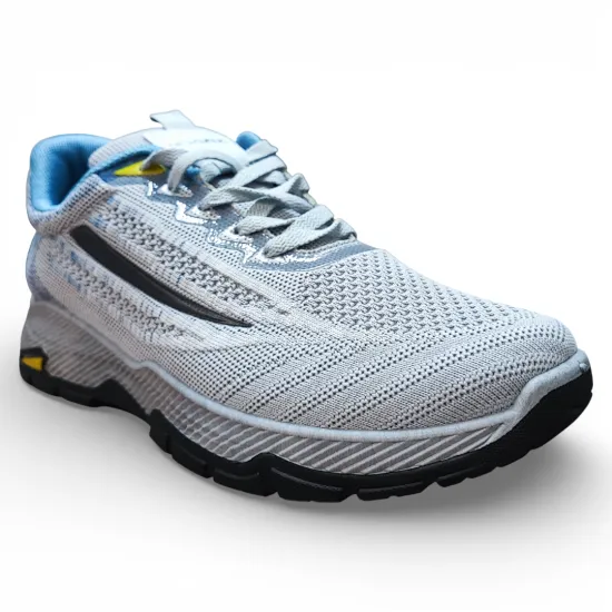 Zapatilla Hombre Outdoor Trekking Gris New Walk - Imagen 2