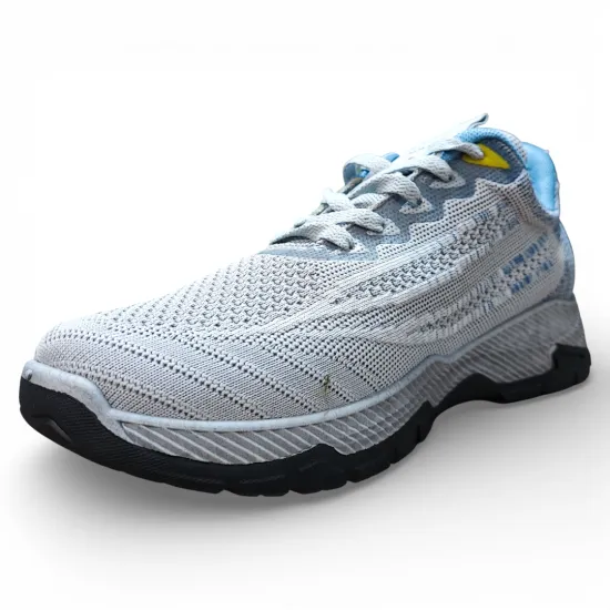 Zapatilla Hombre Outdoor Trekking Gris New Walk - Imagen 3