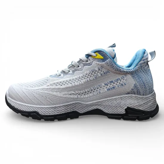 Zapatilla Hombre Outdoor Trekking Gris New Walk - Imagen 5
