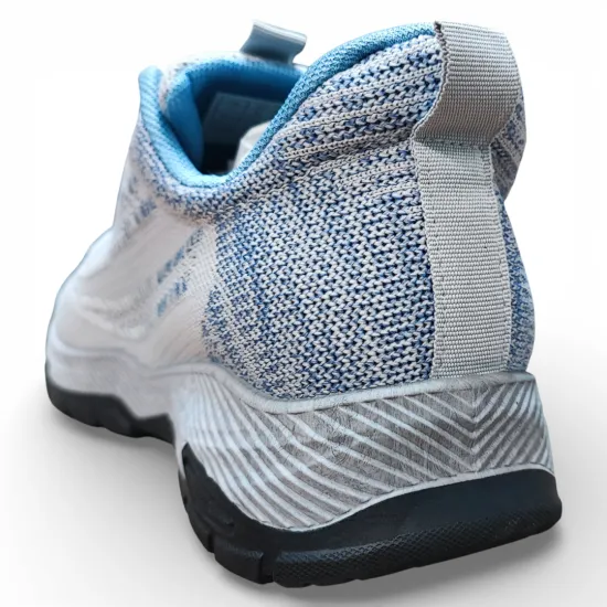 Zapatilla Hombre Outdoor Trekking Gris New Walk - Imagen 6