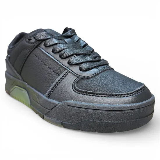 Zapatilla Escolar Juvenil Negro 6021 Teener - Imagen 3