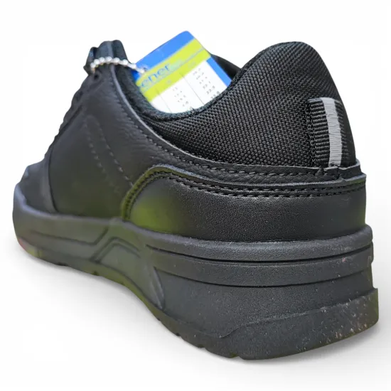 Zapatilla Escolar Juvenil Negro 6021 Teener - Imagen 5