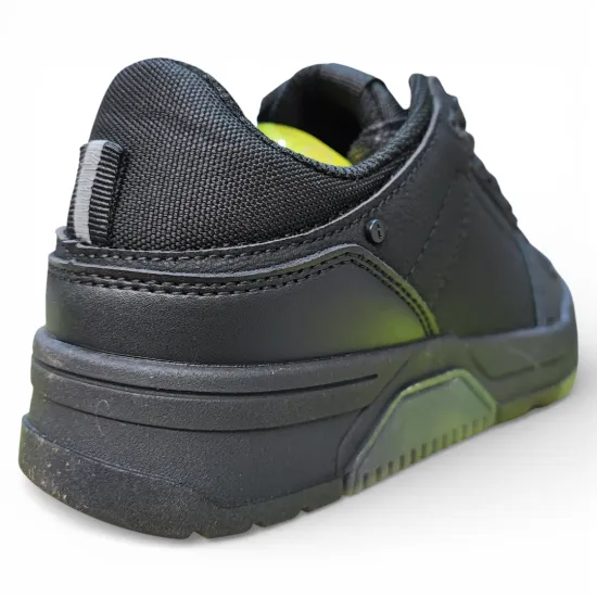 Zapatilla Escolar Juvenil Negro 6021 Teener - Imagen 7