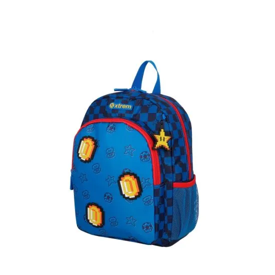 Mochila escolar Kinder azul Xtrem - Imagen 3