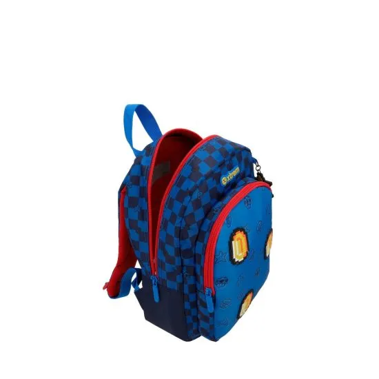 Mochila escolar Kinder azul Xtrem - Imagen 6