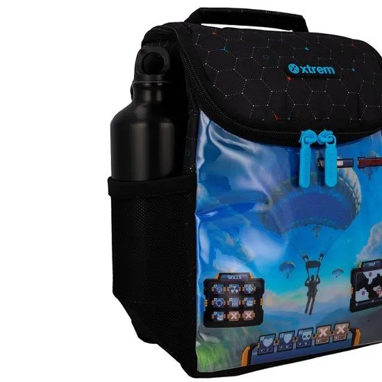 Lonchera térmica Froster Negra Videogame Xtrem - Imagen 4