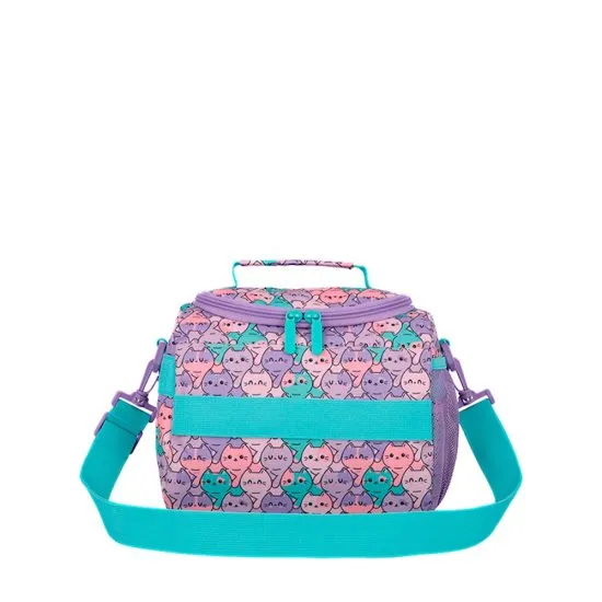 Lonchera térmica Break 3.0 gatos Lila Xtrem - Imagen 2