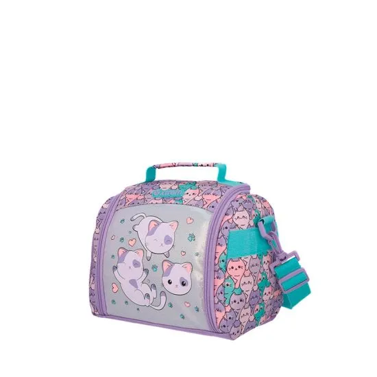 Lonchera térmica Break 3.0 gatos Lila Xtrem - Imagen 8