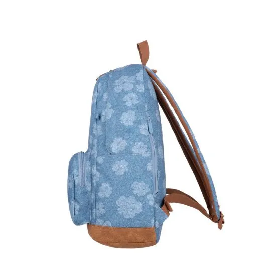 Mochila 15" Pop Flores Azul Xtrem - Imagen 5