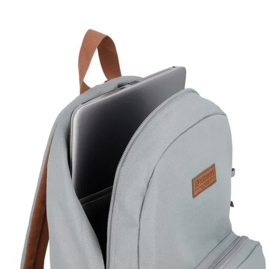 Mochila Pop 6XT Magnetic 15" Gris Xtrem - Imagen 11