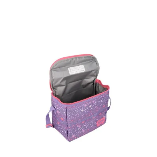 Set mochila + estuche + lonchera Triple Pack morado Xtrem - Imagen 2