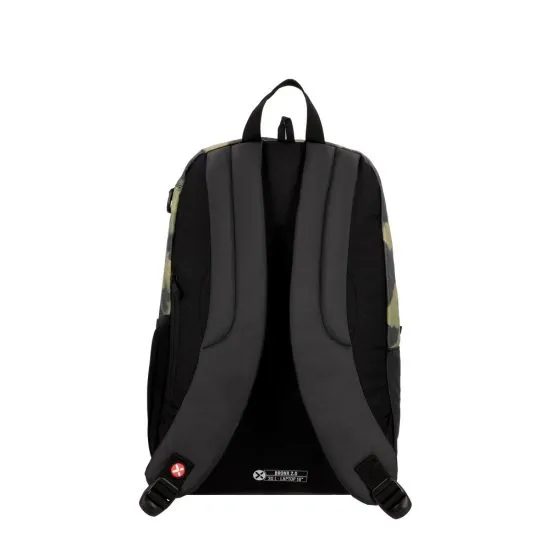 Mochila para 16" Bronx 2.0 verde militar Xtrem - Imagen 10