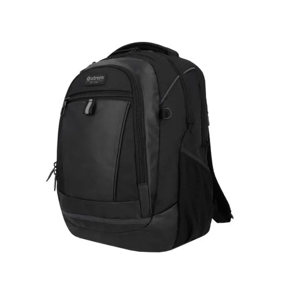 Mochila 15" Brooklyn Negra Xtrem - Imagen 2