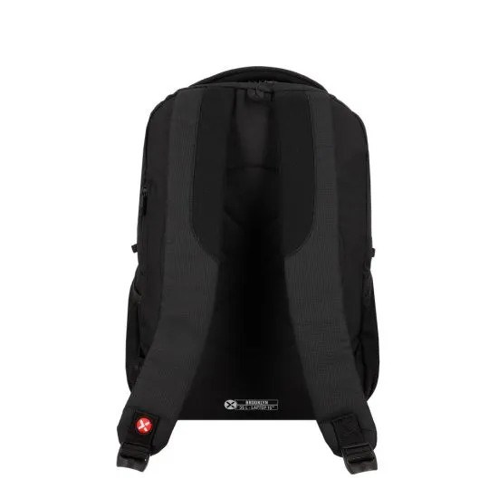 Mochila 15" Brooklyn negra/roja Xtrem - Imagen 2