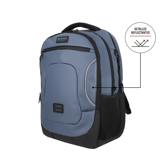 Mochila 16" Gamma azul Xtrem - Imagen 13