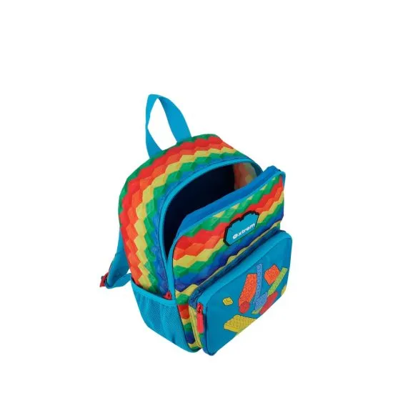 Mochila Play-Time 6XT Multicolor Blocks Xtrem - Imagen 6