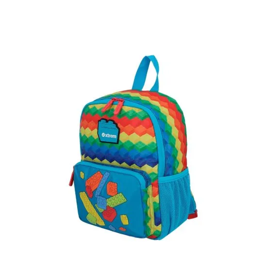Mochila Play-Time 6XT Multicolor Blocks Xtrem - Imagen 7