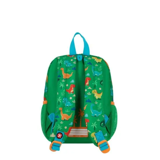 Mochila escolar Play-Time Dino Verde Xtrem - Imagen 2