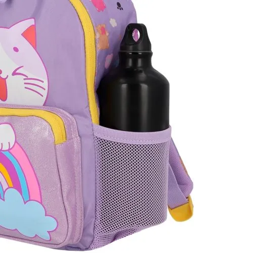 Mochila Play-Time 6XT Lila Rainbow Cat Xtrem - Imagen 4