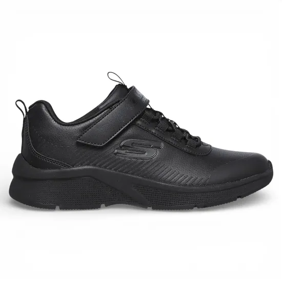 Zapatilla Niña Microspec Classmate Cutie Negro Skechers