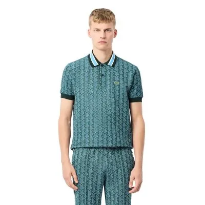 Polera Hombre Chemise Celeste Lacoste