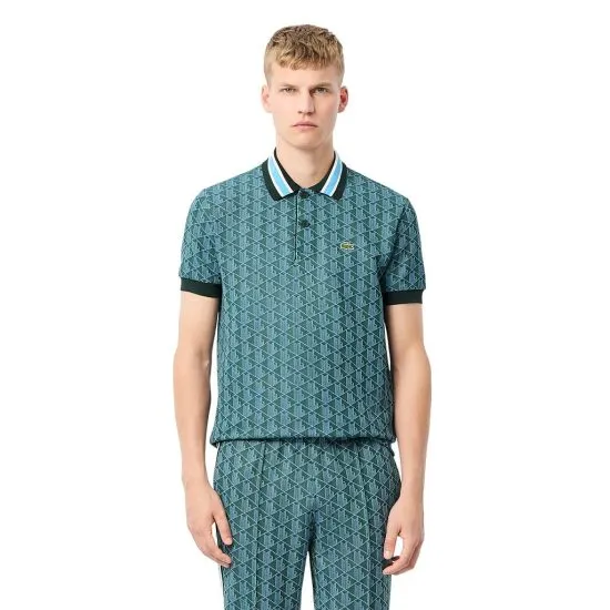 Polera Hombre Chemise Celeste Lacoste