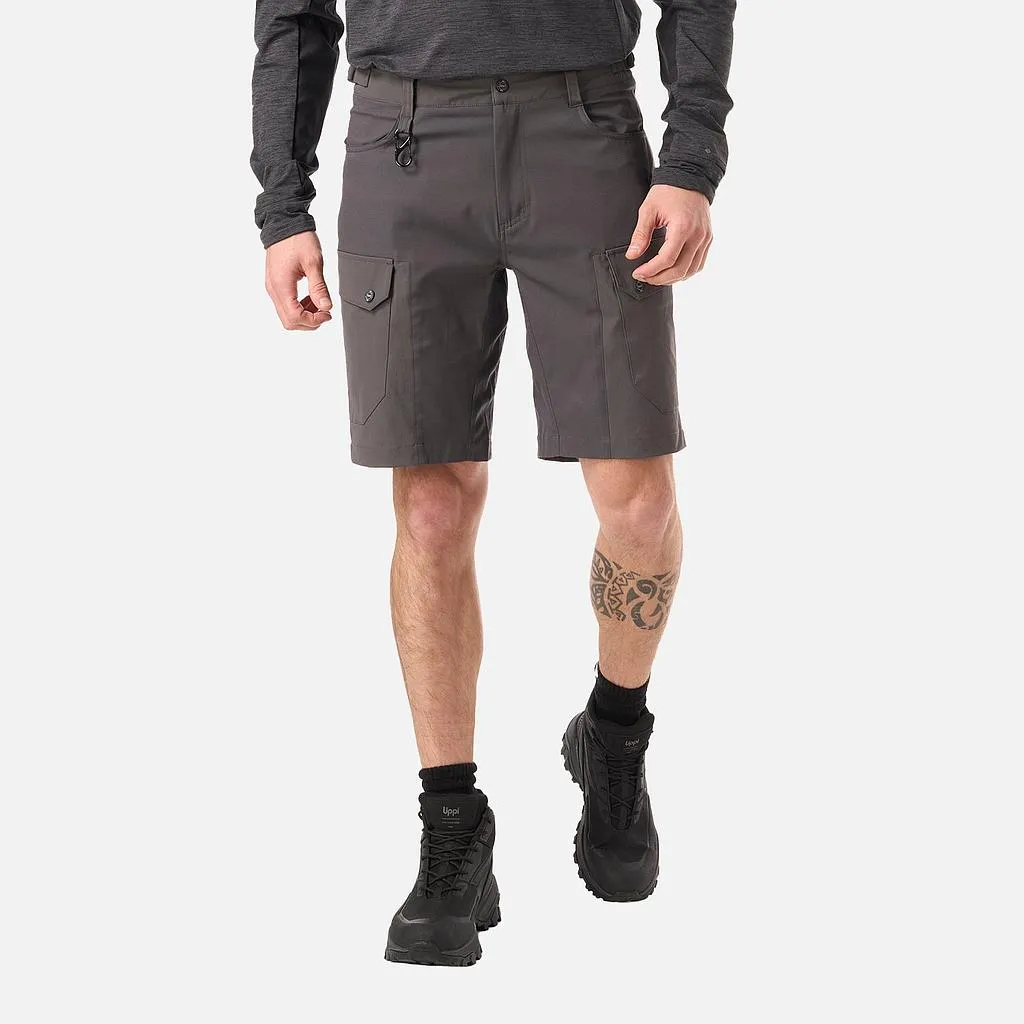 Shorts Hombre M Lennox Q-Dry Gris Medio Lippi