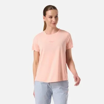Polera Mujer W Air Q-Dry T-Shirt Coral Lippi