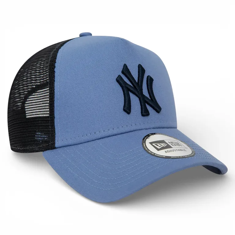 Jockey Trucker Yankees Azul Con Malla Ajustable New Era