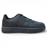Zapatilla Juvenil Escolar Negro New Walk