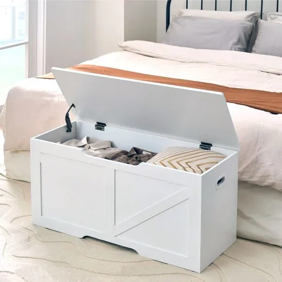 Baúl Banqueta Blanca Msa