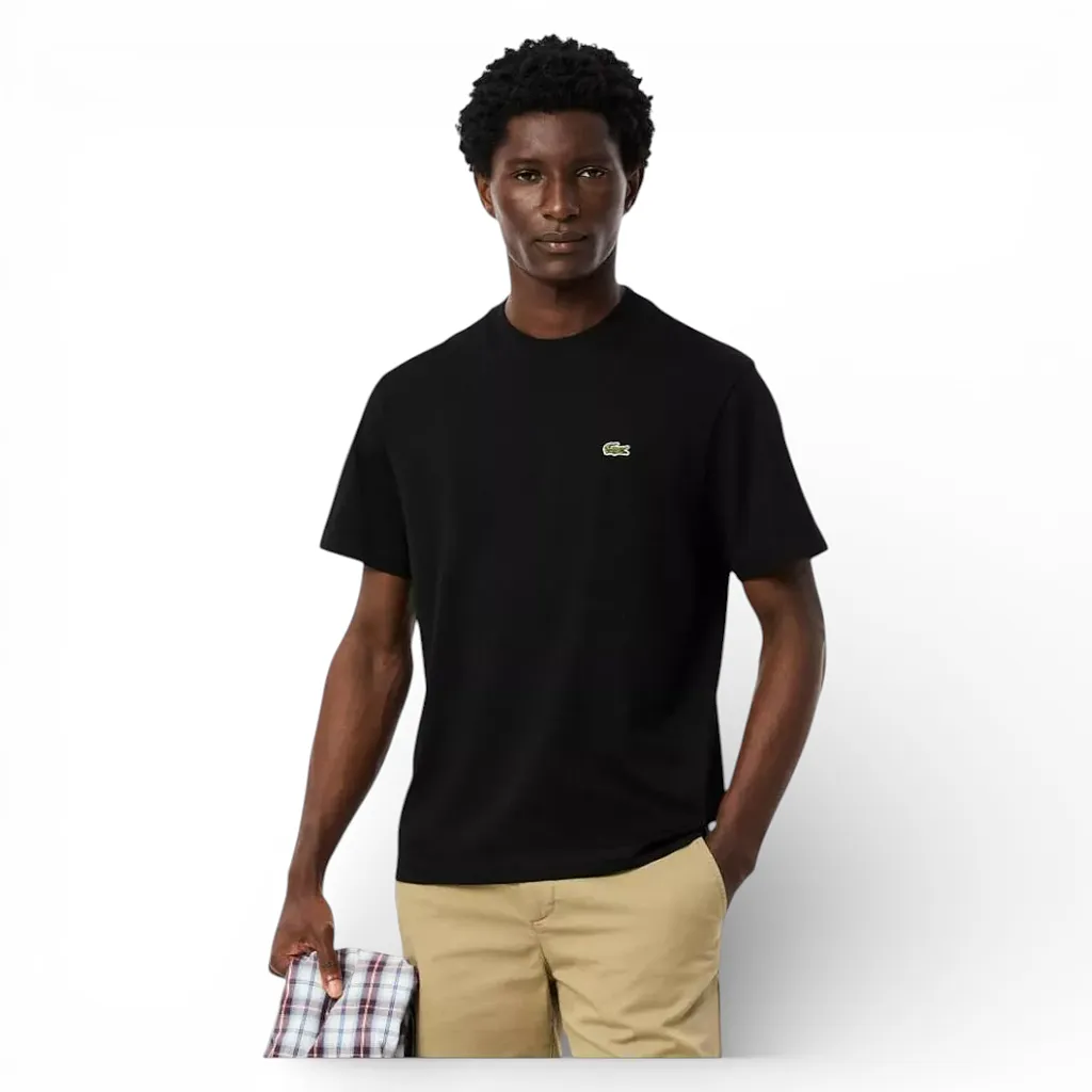 Polera Hombre Negra Lacoste