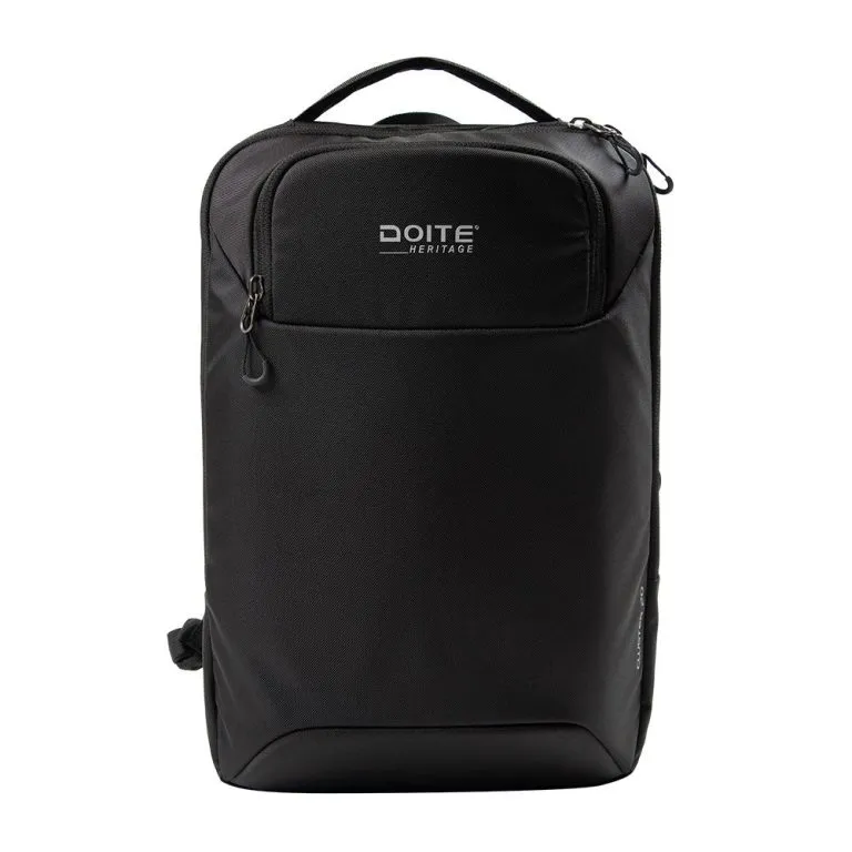 Mochila Bookpack Cluster N/G Black 20 L Doite