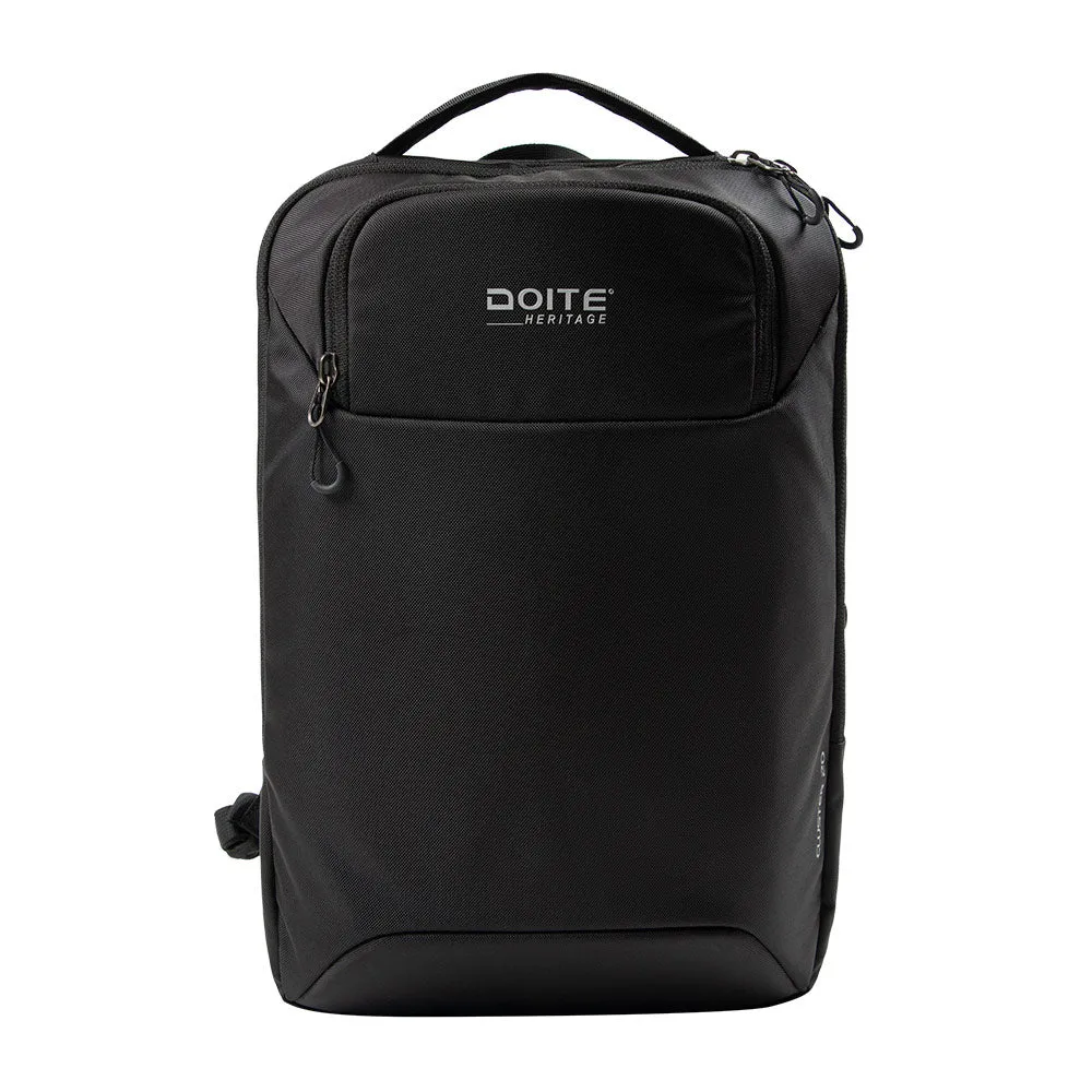 Mochila Bookpack Cluster N/G Black 20 L Doite