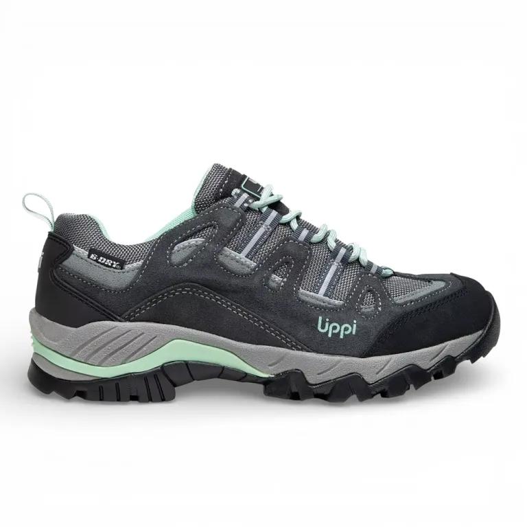 Zapatilla Mujer Puelo CS Low Gris Verde Agua Lippi