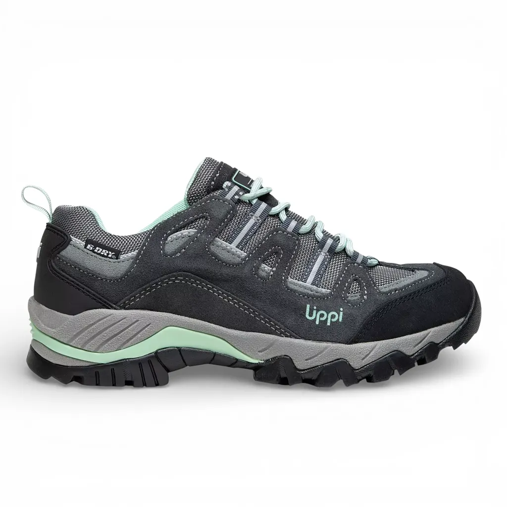 Zapatilla Mujer Puelo CS Low Gris Verde Agua Lippi