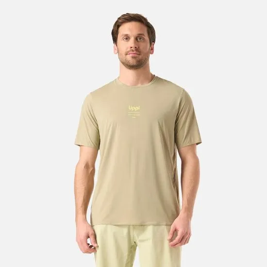 Polera Hombre M Air Q-Dry T-Shirt Verde Oliva Lippi