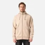 Poleron Hombre Ulmo Hoody Sweatshirt Beige Lippi