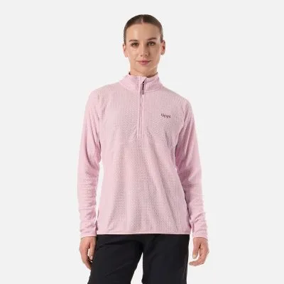 Poleron Mujer Jacaranda Nano-F 14 Zip Rosa Claro Lippi