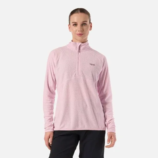 Poleron Mujer Jacaranda Nano-F 14 Zip Rosa Claro Lippi