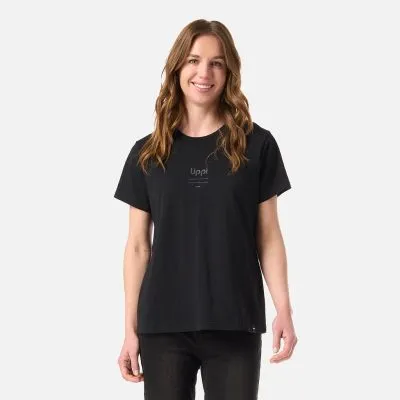 Polera Mujer Ulmo Mid Point T-Shirt Negro Lippi
