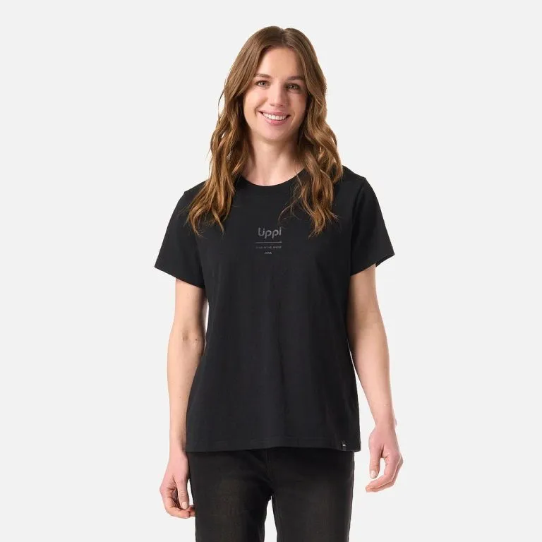 Polera Mujer Ulmo Mid Point T-Shirt Negro Lippi