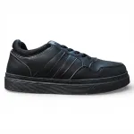 Zapatilla Hombre Negra Urbana All Black Colegio Everix
