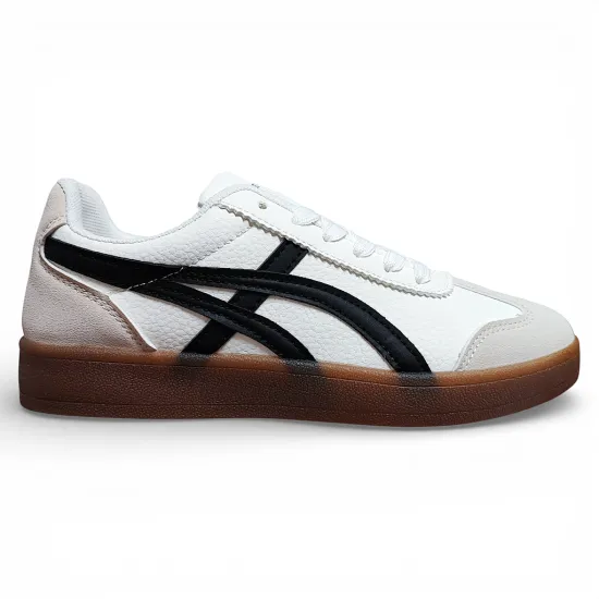 Zapatilla Mujer Blanca Urbana Suela Caramelo Everix