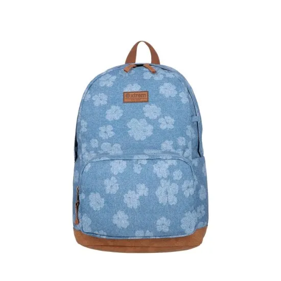 Mochila 15″ Pop Flores Azul Xtrem