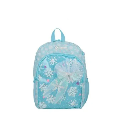 Mochila Escolar Kinder 6XT Celeste Snow Xtrem